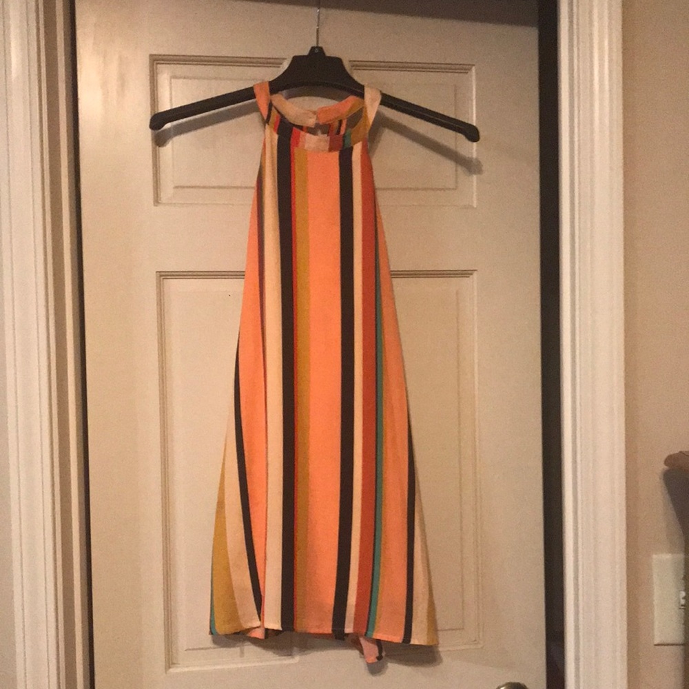GB girls striped dress. The back is super cute. The dress flows really pretty!!